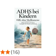 Buchcover: ADHS bei Kindern - Hilfe ohne Medikamente. Ein Kind läuft auf einem Weg. Bietet Strategien für Familie und Schule.