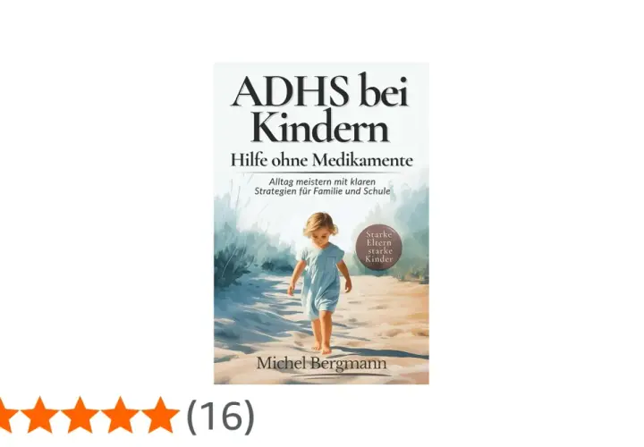 Buchcover: ADHS bei Kindern - Hilfe ohne Medikamente. Ein Kind läuft auf einem Weg. Bietet Strategien für Familie und Schule.