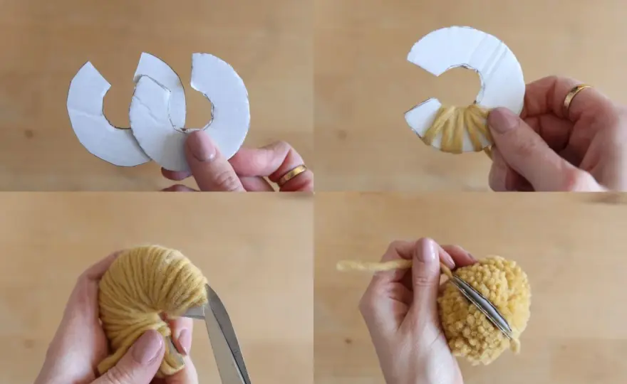 Pompons basteln - So gelingen perfekte Wollbommel