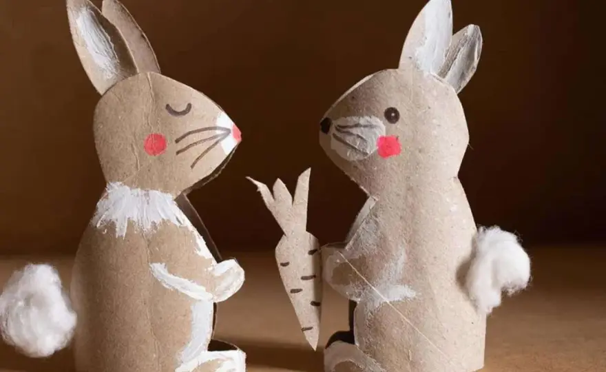 Osterhase basteln mit Kindern - Einfache Ideen für jedes Alter