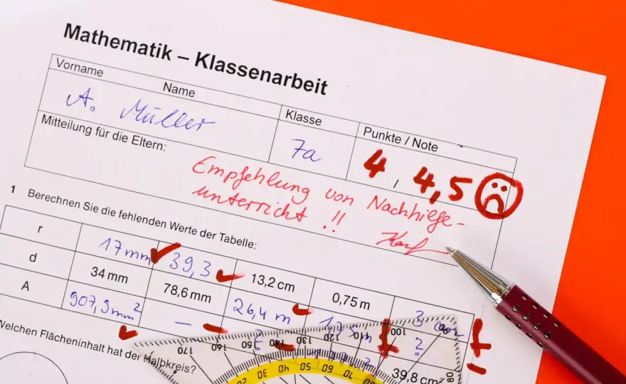 Schlechte Noten - Selten Faulheit, oft ein Hilferuf