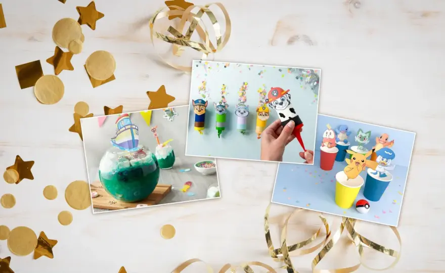 Silvester Bastelideen für Kinder - So wird der Abend magisch