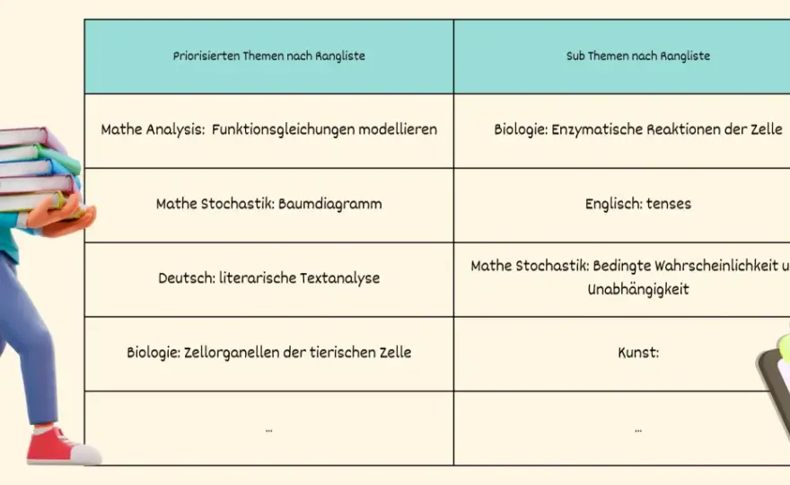 Lernplan erstellen: So geht's richtig & effektiv!