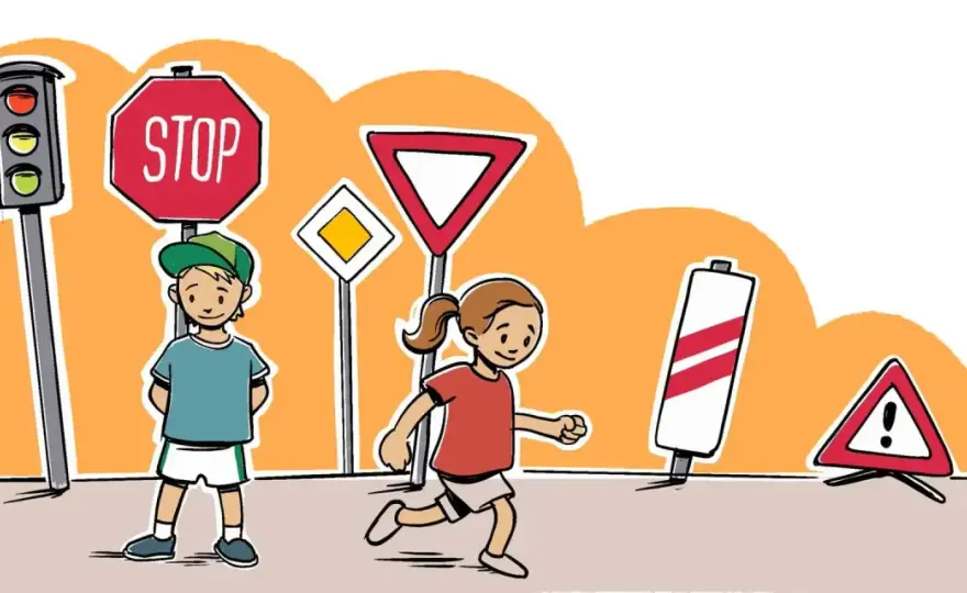 Verkehrserziehung Kindergarten - Sicher im Straßenverkehr werden